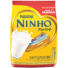 Composto Lácteo Ninho Forti+ pacote, 1 unidade com 750g Composto Lácteo Ninho Forti+ pacote, 1 unidade com 750g