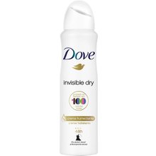 Desodorante Antitranspirante Dove Invisible Dry aerossol, 1 unidade com 150mL Desodorante Antitranspirante Dove Invisible Dry aerossol, 1 unidade com 150mL