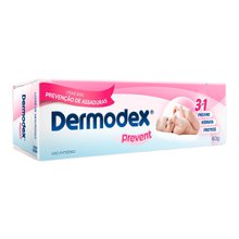 Creme para Prevenção de Assaduras Dermodex Prevent 1 unidade com 60g Creme para Prevenção de Assaduras Dermodex Prevent 1 unidade com 60g