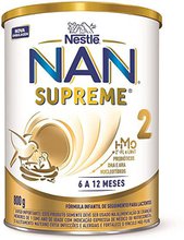 Fórmula Infantil Nan Supreme 2 6 a 12 meses, lata com 800g Fórmula Infantil Nan Supreme 2 6 a 12 meses, lata com 800g