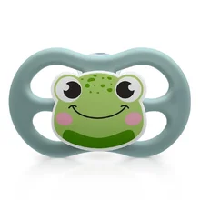 Chupeta Little Friends Bico de Silicone 6m+ Azul - Lillo Chupeta Little Friends Bico de Silicone 6m+ Azul - Lillo