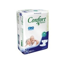 Fralda Geriátrica Confort Master G 30 Unidades Fralda Geriátrica Confort Master G 30 Unidades