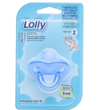 Chupeta Lolly Special 6+ meses, silicone, ortodôntica, azul com 1 unidade Chupeta Lolly Special 6+ meses, silicone, ortodôntica, azul com 1 unidade