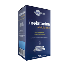 Melatonina + Triptofano 500mg 60 Cápsulas QualyNutri Melatonina + Triptofano 500mg 60 Cápsulas QualyNutri