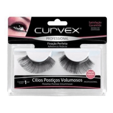 Cílios Postiços Curvex Professional volumosos com 1 par Cílios Postiços Curvex Professional volumosos com 1 par