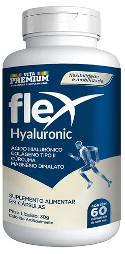 Suplemento Alimentar Vita Premium Flex Hyaluronic 60 Cápsulas Suplemento Alimentar Vita Premium Flex Hyaluronic 60 Cápsulas