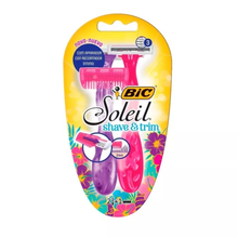 Aparelho Depilatório Bic Soleil Shave & Trim 2 unidades Aparelho Depilatório Bic Soleil Shave & Trim 2 unidades