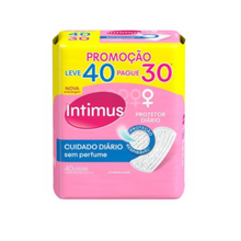 Protetor Diário Intimus Days sem perfume, pacote com 40 unidades Protetor Diário Intimus Days sem perfume, pacote com 40 unidades