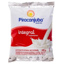 Leite em Pó Instantâneo Piracanjuba Integral 400g Leite em Pó Instantâneo Piracanjuba Integral 400g