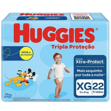 Fralda Descartável Huggies Disney Baby Tripla Proteção XG, pacote com 22 unidades Fralda Descartável Huggies Disney Baby Tripla Proteção XG, pacote com 22 unidades