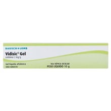 Vidisic 2mg/ml gel oftálmico tubo com 10g Vidisic 2mg/ml gel oftálmico tubo com 10g