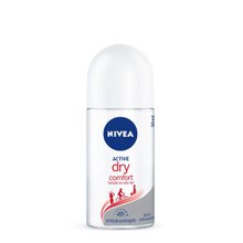Desodorante Antitranspirante Feminino Nivea Dry Comfort roll-on, 1 unidade com 50mL Desodorante Antitranspirante Feminino Nivea Dry Comfort roll-on, 1 unidade com 50mL