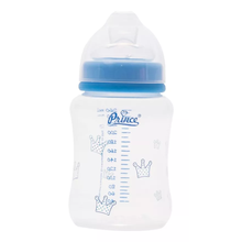 Mamadeira 360ml Boca Larga Acinturada Bico Orto Azul Prince Mamadeira 360ml Boca Larga Acinturada Bico Orto Azul Prince