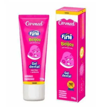 Gel Dental Carmed Fini Beijos Com Flúor 70g Gel Dental Carmed Fini Beijos Com Flúor 70g