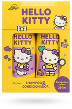 Kit Cia da Natureza Hello Kitty shampoo com 260mL + condicionador com 260mL Kit Cia da Natureza Hello Kitty shampoo com 260mL + condicionador com 260mL
