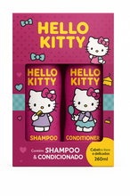 Kit Cia da Natureza Hello Kitty Lisos e Delicados shampoo com 260mL + condicionador com 260mL Kit Cia da Natureza Hello Kitty Lisos e Delicados shampoo com 260mL + condicionador com 260mL
