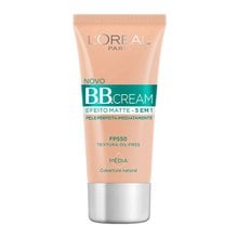 BB Cream L'oréal Paris Efeito Matte 5 em 1 - FPS 50, média com 30mL BB Cream L'oréal Paris Efeito Matte 5 em 1 - FPS 50, média com 30mL