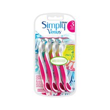 Aparelho Depilatório Gillette Simply Vênus recarregável, leve 4 pague 3 Aparelho Depilatório Gillette Simply Vênus recarregável, leve 4 pague 3