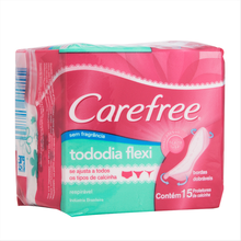 Protetor Diário Carefree Todo Dia sem perfume, pacote com 15 unidades Protetor Diário Carefree Todo Dia sem perfume, pacote com 15 unidades