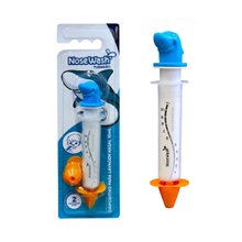 Seringa Infantil para Lavagem Nasal Agaplastic NoseWash 6+ meses, tubarão, 1 unidade com capacidade de 10mL + adaptador, sortido com 2 unidades Seringa Infantil para Lavagem Nasal Agaplastic NoseWash 6+ meses, tubarão, 1 unidade com capacidade de 10mL + adaptador, sortido com 2 unidades