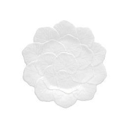 Prato Sobremesa Branco Sardinheira Prato Sobremesa Branco Sardinheira