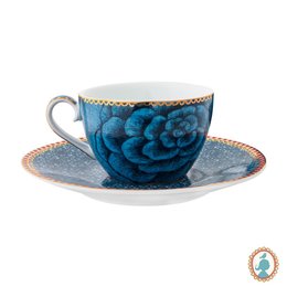 Xícara Café Azul Spring Pip Studio Xícara Café Azul Spring Pip Studio