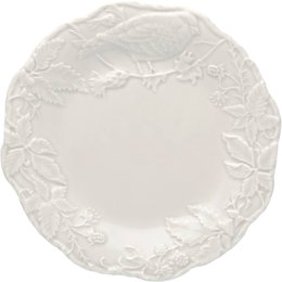 Prato Sobremesa Pássaros e Alcachofra Cinza Areia Bordallo Pinheiro Prato Sobremesa Pássaros e Alcachofra Cinza Areia Bordallo Pinheiro