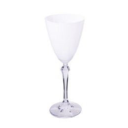 Taça Vinho Tinto Elisabeth 6 peças Branca Leitosa em Cristal Bohemia Taça Vinho Tinto Elisabeth 6 peças Branca Leitosa em Cristal Bohemia
