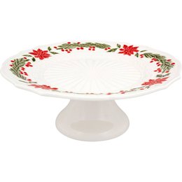 Prato Bolo com Pé Natal Bordallo Pinheiro Prato Bolo com Pé Natal Bordallo Pinheiro