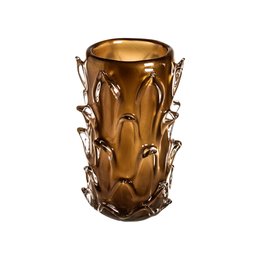 Vaso Murano P Café com Ouro Vaso Murano P Café com Ouro