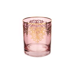 Copo Whisky Rosa em Cristal Copo Whisky Rosa em Cristal