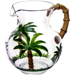 Jarra em Acrílico Palm Tree 2,5L Jarra em Acrílico Palm Tree 2,5L