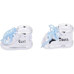 Caixa Porta Dente Porta Cacho em Silver Plated Caixa Porta Dente Porta Cacho em Silver Plated
