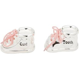 Caixa Porta Dente Porta Cacho em Silver Plated Caixa Porta Dente Porta Cacho em Silver Plated