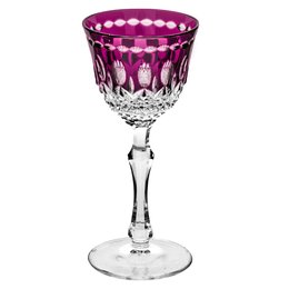Taça Licor Ametista Overlay Ludwing Ajka Taça Licor Ametista Overlay Ludwing Ajka