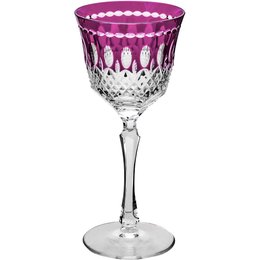 Taça Vinho Ametista Overlay Ludwing Ajka Taça Vinho Ametista Overlay Ludwing Ajka