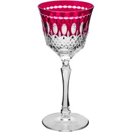 Taça Vinho Rubi Overlay Ludwing Ajka Taça Vinho Rubi Overlay Ludwing Ajka