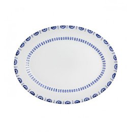 Travessa Oval Azure Lux M Vista Alegre Travessa Oval Azure Lux M Vista Alegre