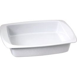Travessa Retangular Refratária Branca Com Borda 32cm Fusion Vista Alegre Travessa Retangular Refratária Branca Com Borda 32cm Fusion Vista Alegre