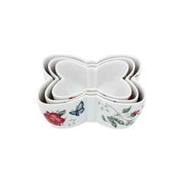 Petisqueira 3 peças Butterfly Lenox Petisqueira 3 peças Butterfly Lenox