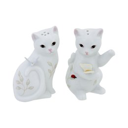 Porta Sal e Pimenta Gato Butterfly Lenox Porta Sal e Pimenta Gato Butterfly Lenox