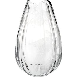 Vaso Blue Bird em Cristal Vista Alegre Vaso Blue Bird em Cristal Vista Alegre