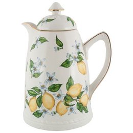 Garrafa térmica Limão Siciliano 750ml em porcelana Garrafa térmica Limão Siciliano 750ml em porcelana