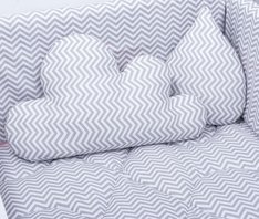 Enfeite Decorativo Nuvem e Gota Chevron Cinza - 02 Peças Enfeite Decorativo Nuvem e Gota Chevron Cinza - 02 Peças