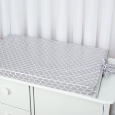 Trocador Plastificado Favinho Cinza - 1 peça Trocador Plastificado Favinho Cinza - 1 peça