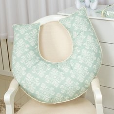 Apoio de Amamentar Estampado Verde Malva - 1 peça Apoio de Amamentar Estampado Verde Malva - 1 peça