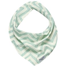 Bandana Baby Chevron Verde Malva - 1 Peça Bandana Baby Chevron Verde Malva - 1 Peça