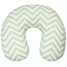 Apoio de Pescoço Estampado Chevron Verde Malva - 1 Peça Apoio de Pescoço Estampado Chevron Verde Malva - 1 Peça