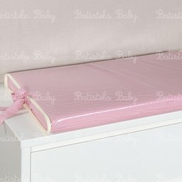 Trocador Plastificado Elefantinho Rosé - 1 Pç (Batistela Baby) Trocador Plastificado Elefantinho Rosé - 1 Pç (Batistela Baby)
