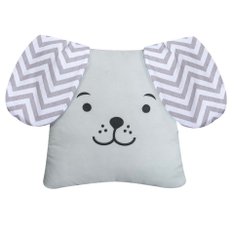 Enfeite Decorativo Cachorro Cinza - 1 peça Enfeite Decorativo Cachorro Cinza - 1 peça
